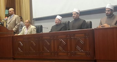 مفتى الجمهورية بندوة مبادرة حط فلوسك فى البنوك: إيداع الأموال بالبنوك حلال