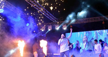 بالصور.. كريم محسن ومحمد عبدالمنعم وبلال يشعلون حفل الربيع فى "بتروسبورت"