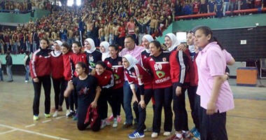 مروان هشام وعمرو علوانى يؤازران سيدات الأهلى فى نهائى البطولة العربية للطائرة 