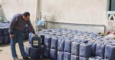 ضبط سولار مدعم وانابيب بوتجاز بمزرعة ولحوم منتهية الصلاحية بطنطا
