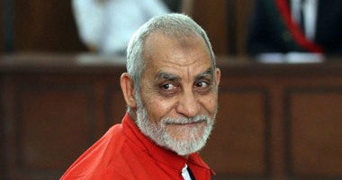 اليوم.. نظر محاكمة بديع و92 آخرين فى "أحداث بنى سويف"