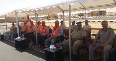 رئيس الشركة المصرية للمطارات يتفقد مطار أبوسمبل