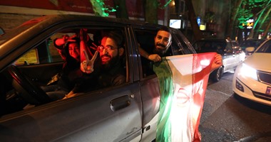 الايرانيون يحتفلون بالتوصل الى إطار الاتفاق النووى