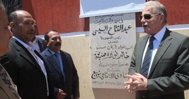 وزير الرياضة ومحافظ جنوب سيناء يحضران مباراة الأهلى والمصرى