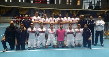 الزمالك يهزم بتروجت 3/ 1 فى أولى جولات الدور النهائى دورى الطائرة