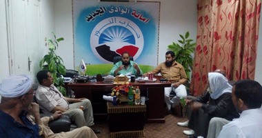وفد حزب النور يلتقى مسئولين بوزارة الرى لحل أزمة آبار المياه الجوفية