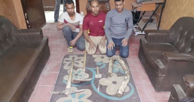 القبض على تشكيل عصابى لسرقة الكابلات الكهربائية بالحفر فى الظاهر