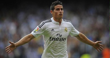 ريال مدريد يستعيد جيمس رودريجيز أمام لاس بالماس