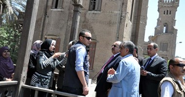 بالصور.. تفاصيل زيارة وزير الآثار للقناطر الخيرية.. ممدوح الدماطى: عرضت على الرئيس إقامة متحف عن العسكرية المصرية.. وربط القطع الأثرية إلكترونيا لتأمينها من السرقة.. وتحويل محلج لمركز ثقافى عالمى