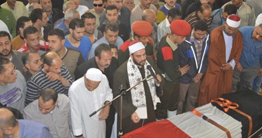 جنازة عسكرية لشهيدى سيناء فى مسقط رأسيهما بالمحلة وطنطا