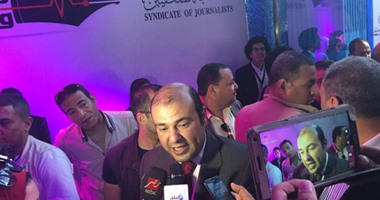 وزير التموين يشارك فى احتفالات الصحفيين باليوبيل الماسى
