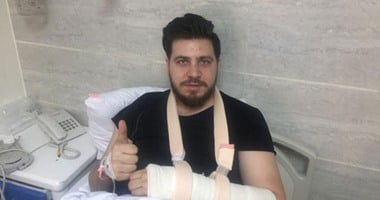 محمد قماح: "ركبت 7 مسامير وشريحة" فى ذراعى الأيسر