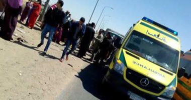 إصابة 5 أشخاص فى انقلاب سيارة بطريق القاهرة ـ الفيوم