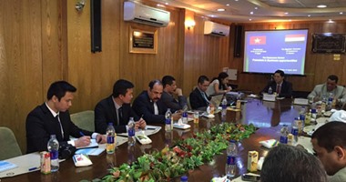 بالصور..الغرفة التجارية بأسوان تستقبل السفير الفيتنامى ووفد فيتنام التجارى