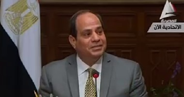 الرئيس السيسي: هناك عمل يتم الآن يهدف لإحداث شقاق فى نسيج المجتمع