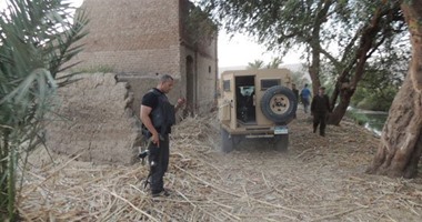 ضبط 16 قطعة سلاح فى حملات أمنية مكبرة بالمنيا