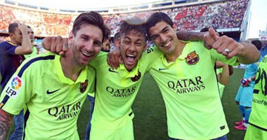 إنفوجراف.. "MSN" وحكاية الكعب العالى ضد أتلتيكو مدريد