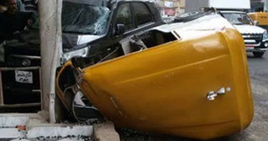 مصرع شخصين فى حادث تصادم بالمنيا