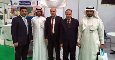 إقبال على جناح جامعة بنها فى معرض التعليم العالى بالرياض