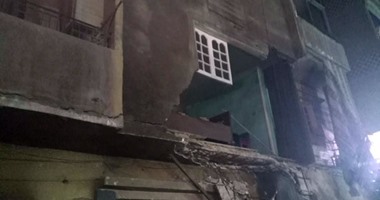 صحافة المواطن..سقوط واجهة عقار بالهرم دون إصابات