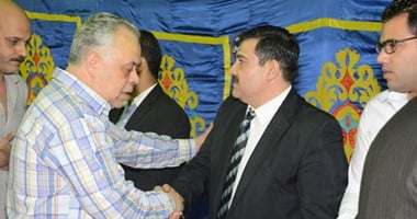 بالصور.. بدء عزاء الفنان الكبير سيد زيان فى مسجد أسد بن الفرات بالدقى