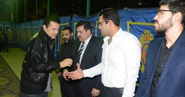 عزاء الفنان الكبير سيد زيان فى مسجد أسد بن الفرات بالدقى