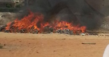 القبض على صاحب مخرن خردة بعد اندلاع حريق محدود بمخلفاته في الوراق 