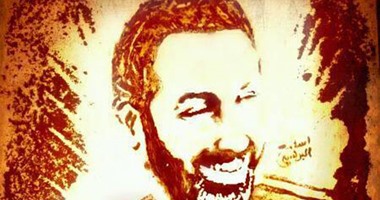 صحافة المواطن: قارئ يهنئ حازم إمام بـ"بورتريه" بالقهوة
