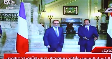 قنصل مصر بباريس: الجالية المصرية فى فرنسا ترحب بزيارة هولاند إلى القاهرة