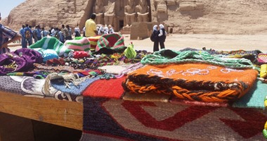 بالصور.. معبد أبو سمبل يحتفل بيوم التراث العالمى مع ذوى الاحتياجات الخاصة