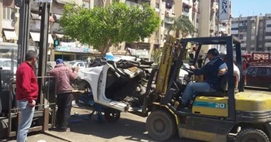 7867 مخالفة مرورية وإزالة 2045 حالة إشغالات بالمنوفية