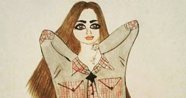 قارئ يشارك صحافة المواطن برسومات فى تصميم الأزياء 