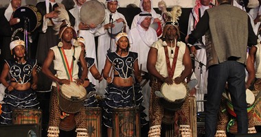 بالصور.. وزير الثقافة يفتتح مهرجان الطبول الدولى للفنون التراثية