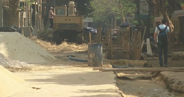 المرور: حواجز حديدية بمحيط أعمال نفق مرافق المترو فى المهندسين