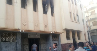 السيطرة على حريق داخل غرفة بكنيسة مارى جرجس فى شبرا دون إصابات
