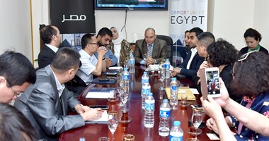 بالصور.. رئيس هيئة الاستثمار يلتقى 16 شركة صينية لمناقشة سبل التعاون المشترك