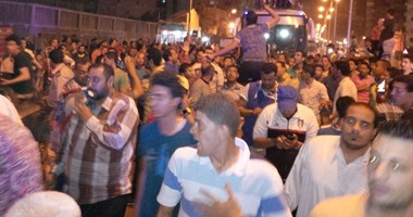 بالصور .. استقبال اسطورى من جماهير طنطا للفريق بعد الصعود للدورى