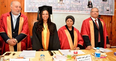أمنية فخرى بطلة العالم فى الخماسى تحصل على دكتوراه فى الفلسفة الإدارية