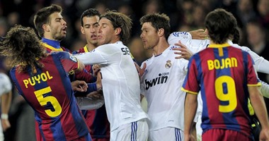 الكلاسيكو.. أبرز الخناقات بين نجوم برشلونة وريال مدريد