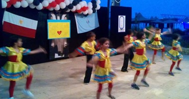 بالصور.. الجالية الروسية تقيم حفل "مصر آمنة" 