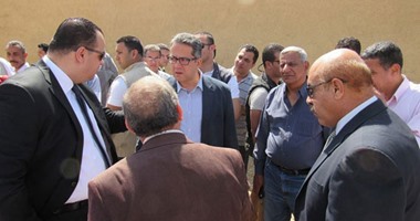  وزير الآثار يصل الفيوم لتفقد عدد من المناطق الأثرية فى المحافظة