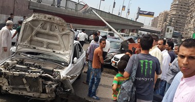 إصابة أمين شرطة وزوجته فى حادث تصادم بالدقهلية