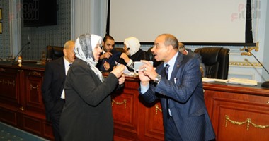 مشادة كلامية بين إيهاب غطاطى وعدد من نواب الصعيد بسبب انتخابات لجنة الزراعة