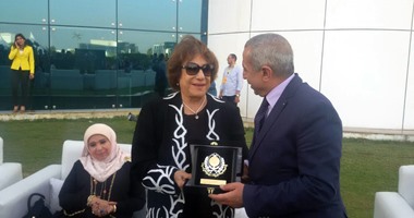 بالصور.. تكريم سميحة أيوب ومديحة حمدى ومها أبو عوف فى الأكاديمية العربية