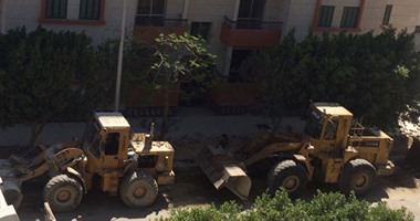 جهاز مدينة الشروق يتحفظ على 6 معدات ثقيلة قبل الشروع فى بناء مخالف بالمدينة