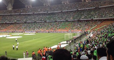 بالصور..جماهير الأهلى والهلال تتوافد على "الجوهرة" لحضور كلاسيكو الحسم