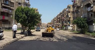رئيس حى المقطم: تمهيد شوارع الهضبة الوسطى استعدادا لرصفها