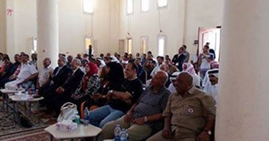 بالصور.. "الدولية لحقوق الإنسان" تكرم الشرطة والمجاهدين باحتفال تحرير سيناء