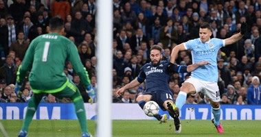 ريال مدريد يتعادل سلبيا مع مانشستر سيتى فى مباراة بلا طعم