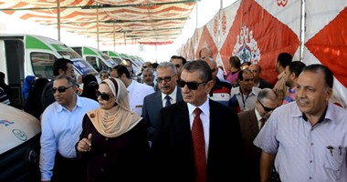 محافظ كفر الشيخ يتابع الحملة القومية لمكافحة فيروس سى ببلطيم